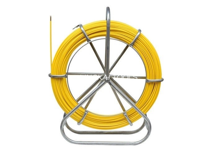 Strumenti gialli portatili del cavo sotterraneo, condotto Rodder della vetroresina da 4 ~ 16 millimetri