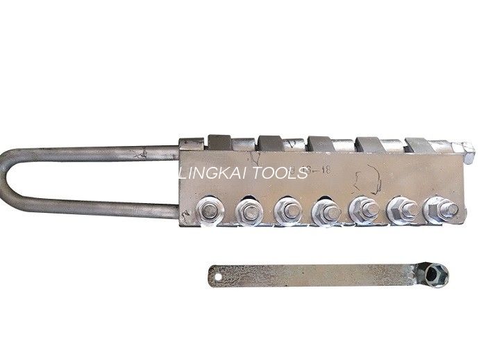 linea sopraelevata strumenti ed attrezzature del tipo 150KN Bolt, prese del cavo metallico per OPGW