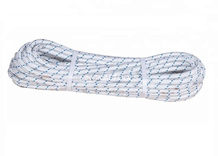 Corda a doppia treccia in poliestere PP 12 mm Strumento di costruzione elettrica per tirare OPGW