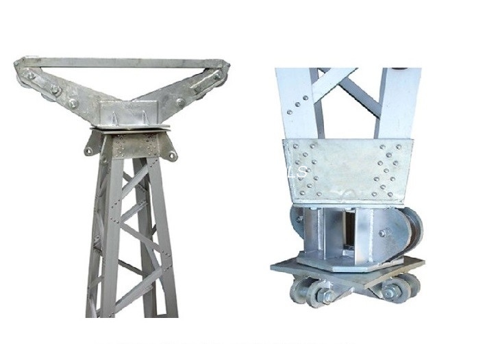 Strumenti per la costruzione di torri in stile telaio Gru a Derrick con traliccio sospeso interno