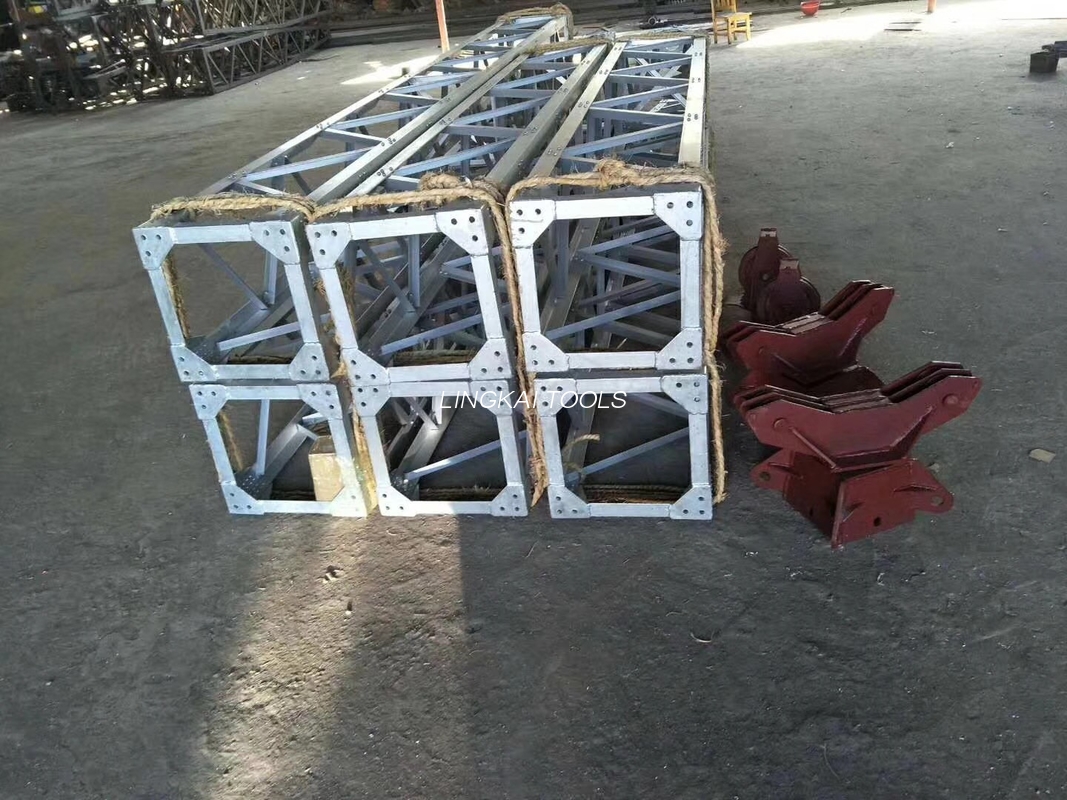 Strumenti di costruzione della torre del palo del gin della torre dell'antenna di stile della struttura per la linea elettrica aerea