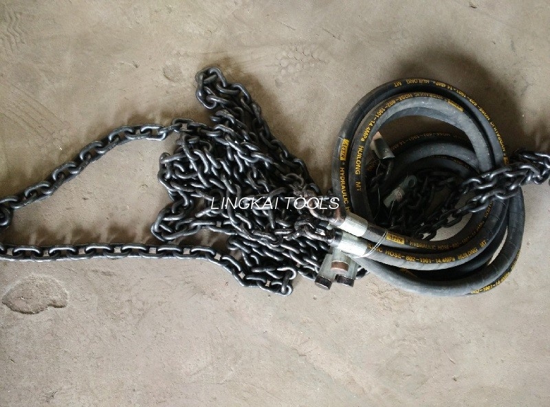 Tipo a catena Strumenti per cavi in ​​fibra ottica OPGW Scheda di testa per un conduttore in bundle