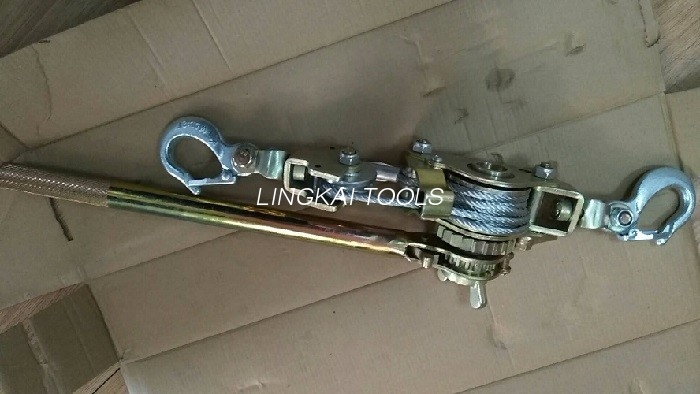 Tenditore per fune metallica da 10 Kn 3,5 kg / Tenditore per filo in acciaio con cricchetto a frizione