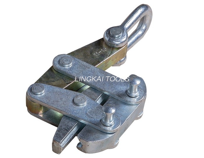 Strumenti di costruzione di base per corda d'acciaio da 11-15 mm Pinza per corda d'acciaio antitorsione 50KN