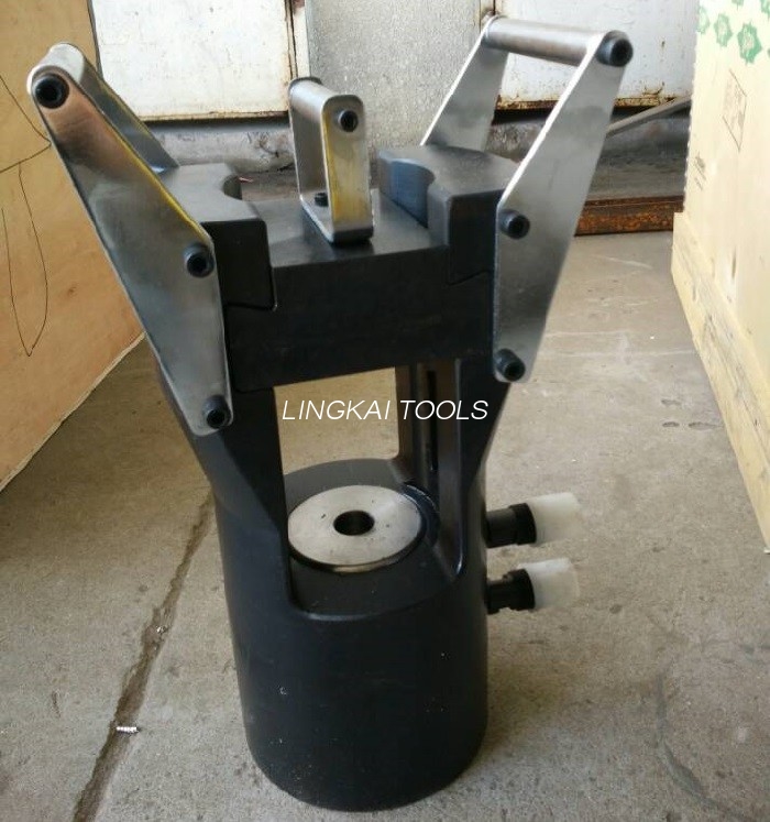 Colpo del compressore idraulico 24mm del cavo metallico 1250KN per l'aggraffatura dei terminali di 14-76mm
