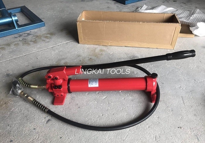 Pompa di olio idraulica manuale CP-700, materiale d'acciaio della pompa a mano idraulica Protable
