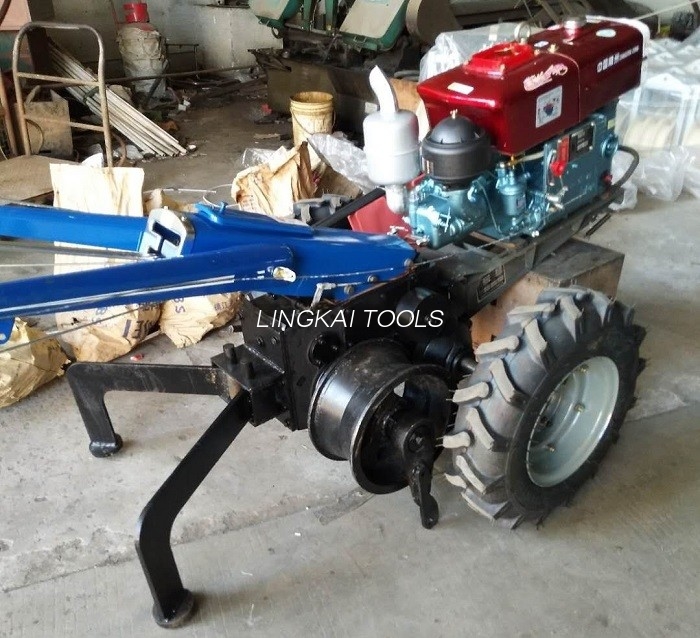 La posa di un cavo elettrico 60KN foggia l'argano del trattore manuale da 5 tonnellate con il doppio tamburo