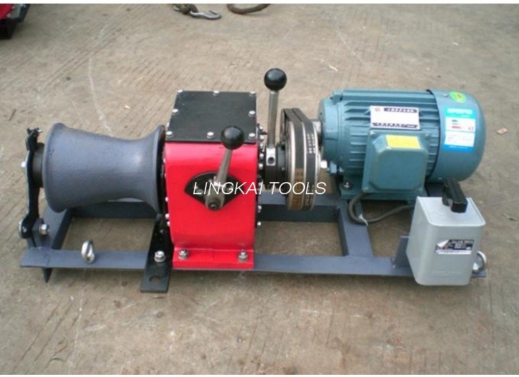 Piccolo motore leggero da 1 tonnellata per argano per cavo metallico che tira argano 2.2KW Eletro