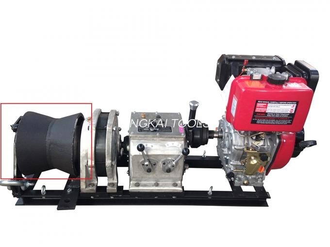 Estrattore del cavo elettrico del motore diesel a velocità veloce/gru dell'argano elettrico cavo metallico 5 tonnellate