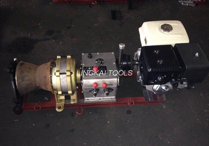 Argano con motore diesel ad alta velocità JJM5B da 5 tonnellate per trazione e sollevamento di cavi