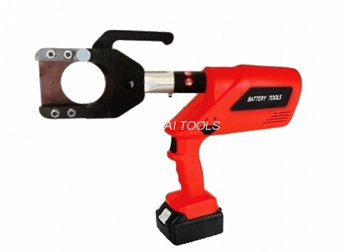 Tagliacavi idraulico motorizzato, taglierino per cavi alimentato a batteria per il taglio del cavo massimo di 85 mm