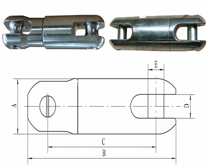 Slx Wire Rope Giunti girevoli Linea di trasmissione Strumenti per tesatura